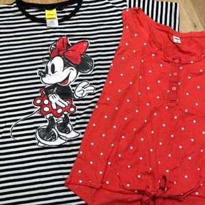 Disney Minnie Mouse Tshirt Bundle